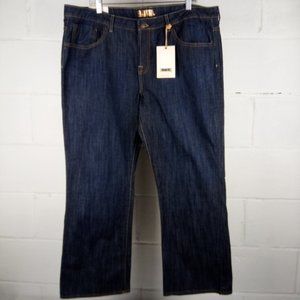 Bitten Jeans Womens 18 Short Blue Boyfriend Sarah Jessica Parker